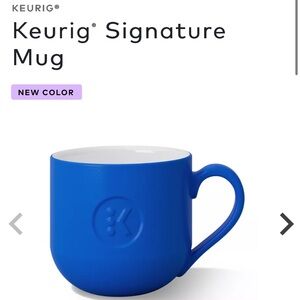 ⚠️ 5/25$ Keurig Signature coffee mug in Blue